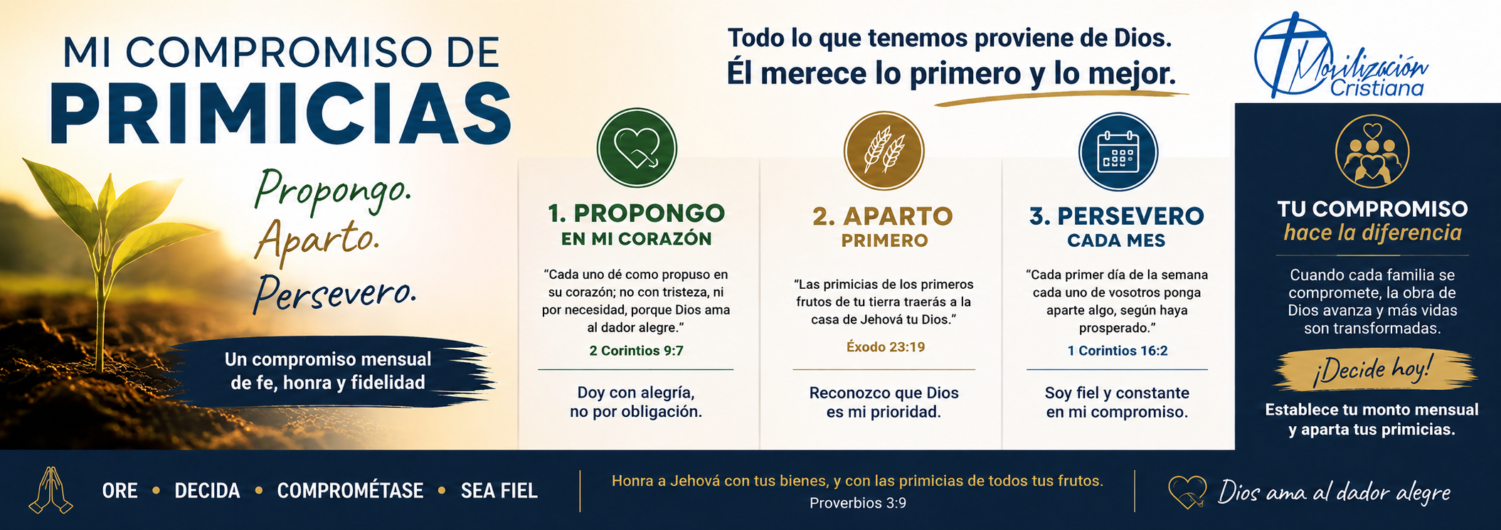 Mi Compromiso de Primicias